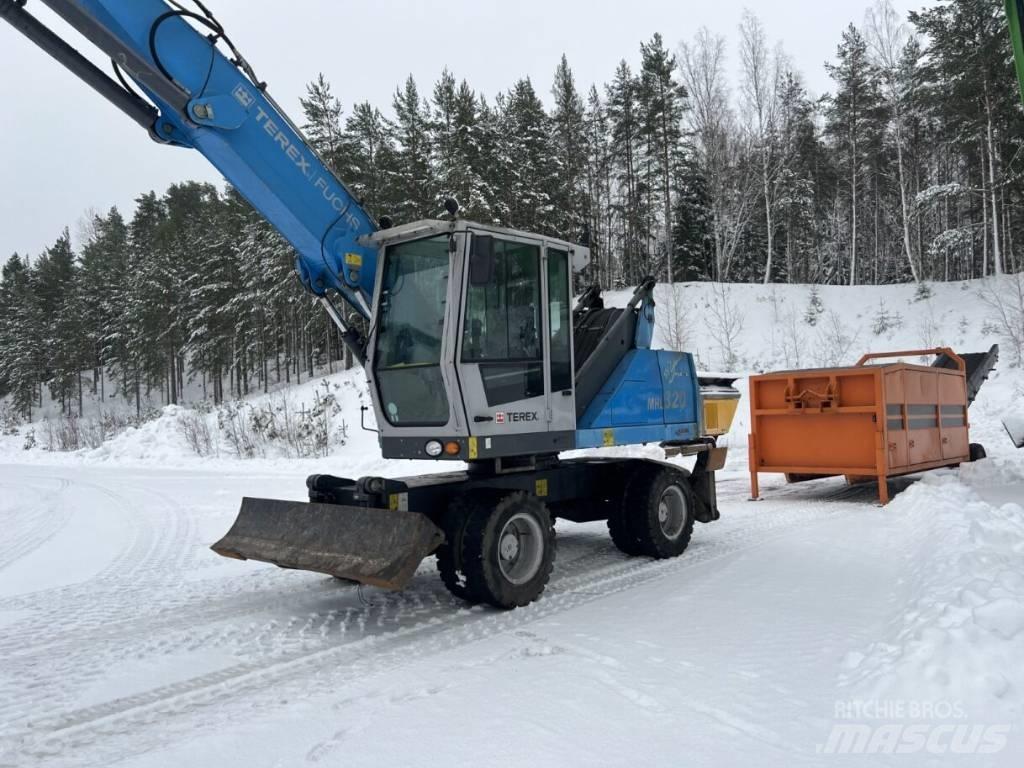 Fuchs MHL 320 Bageri za manipuliranje materijalom / otpadom