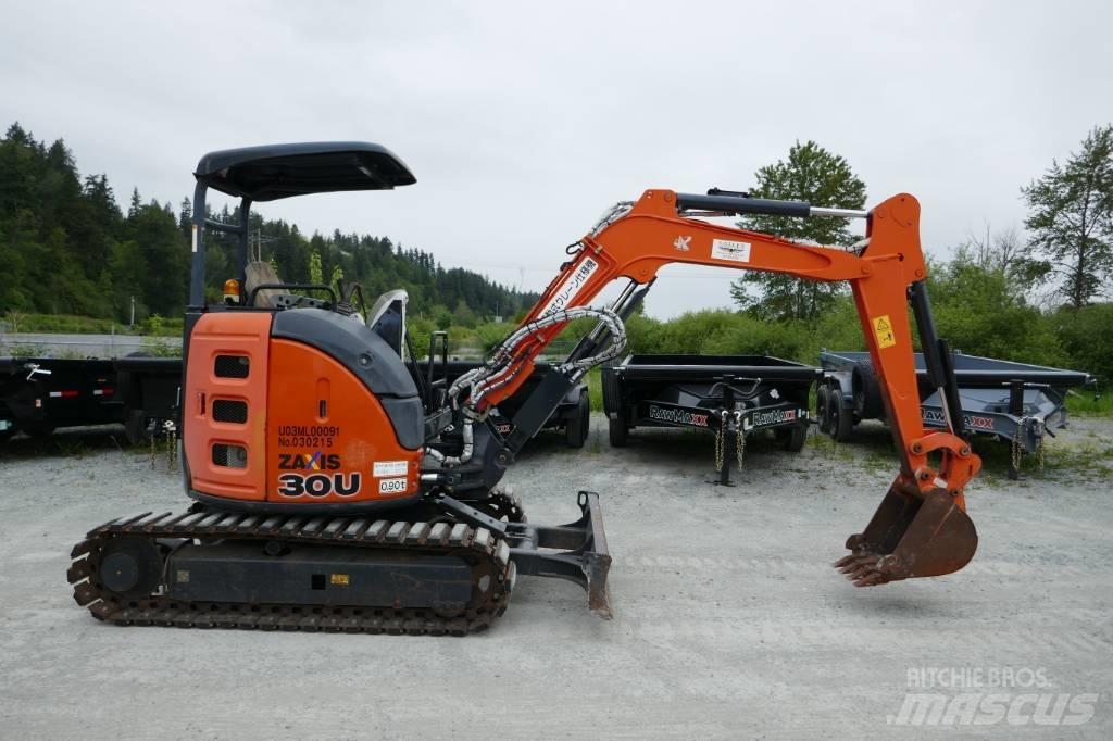 Hitachi ZX 30 U-5 A Mini bageri <7t