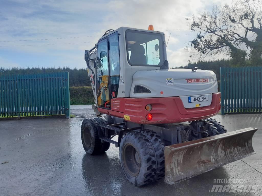 Takeuchi TB 295 W Bageri na kotačima