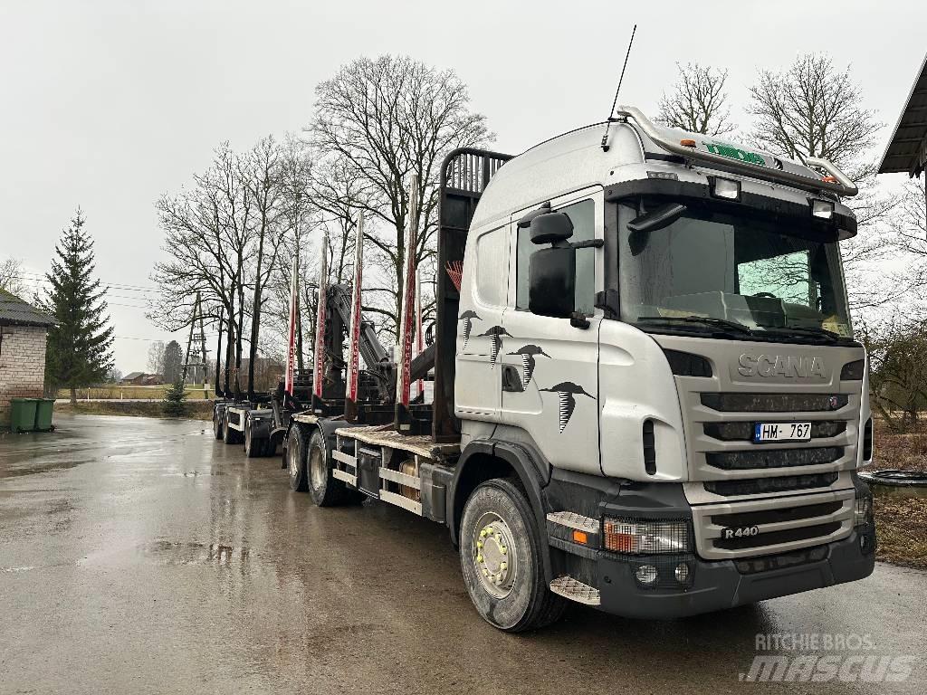 Scania R440 Kamioni za drva