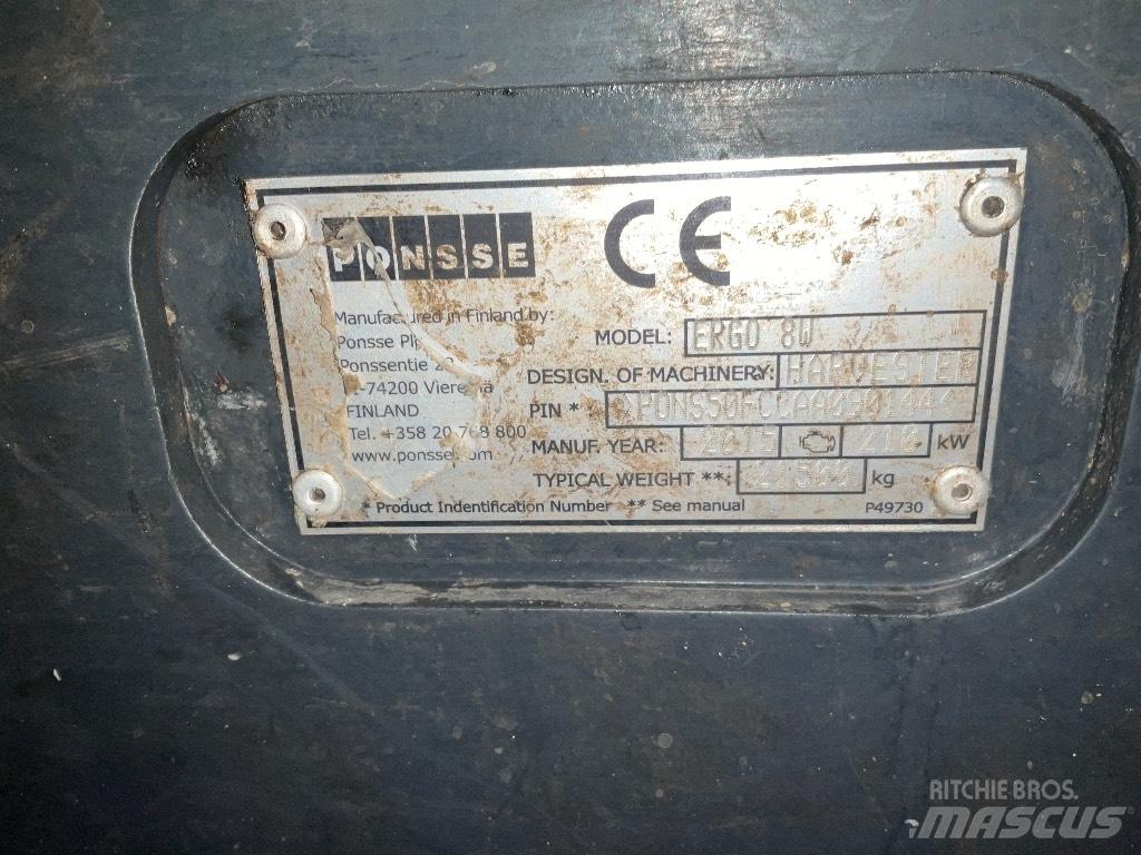 Ponsse ERGO 8W Harversteri