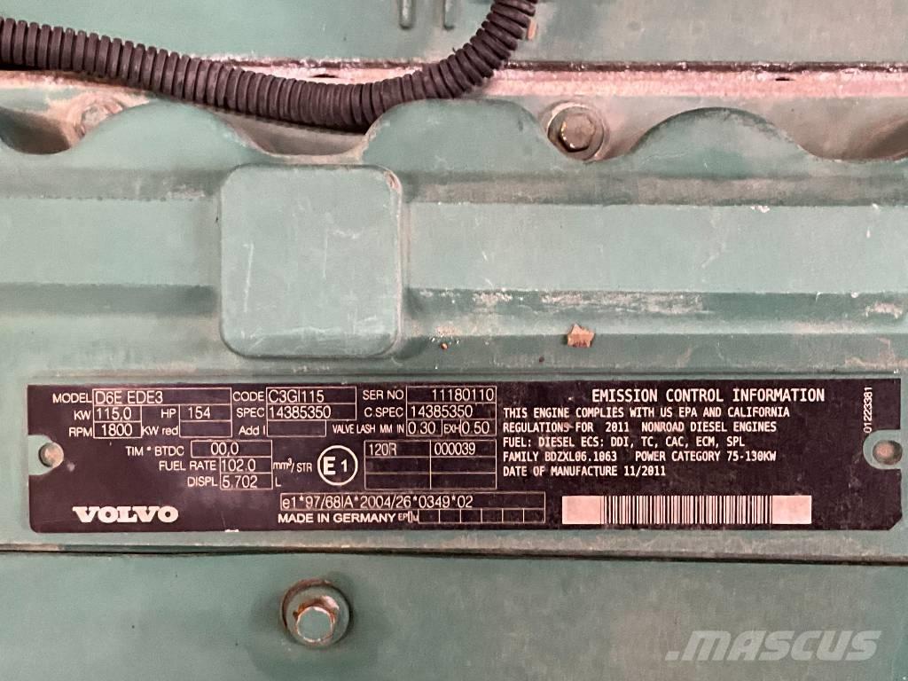 Volvo EW 160 C Bageri na kotačima