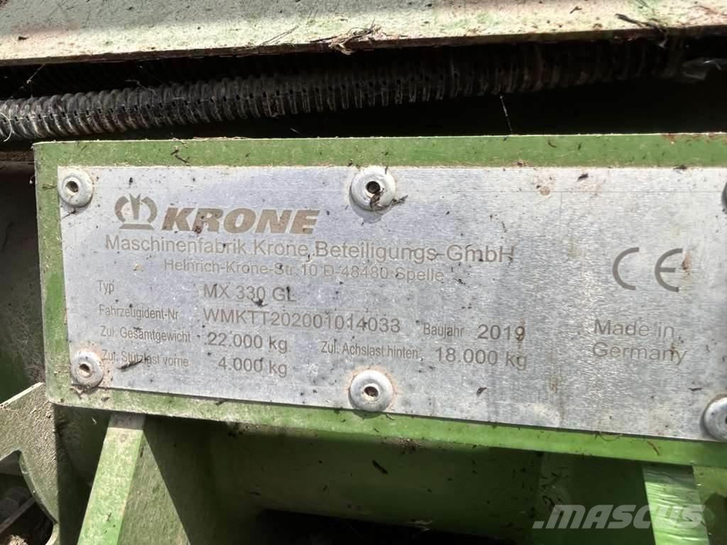 Krone MX 330 GL Strojevi za krmu na vlastiti pogon