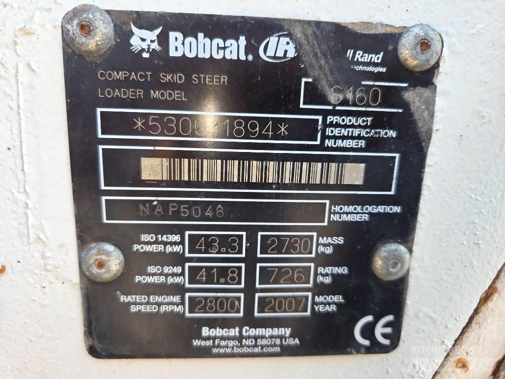Bobcat S 160 Skid steer mini utovarivači