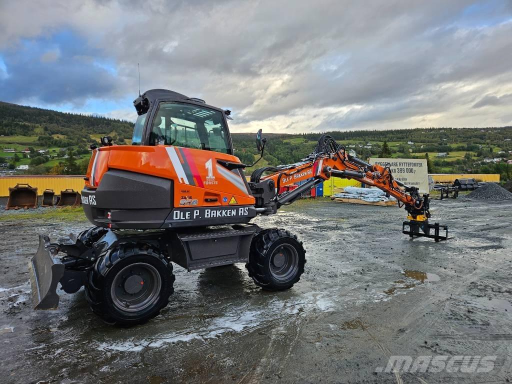 Hitachi ZX 95 W-7 Bageri na kotačima