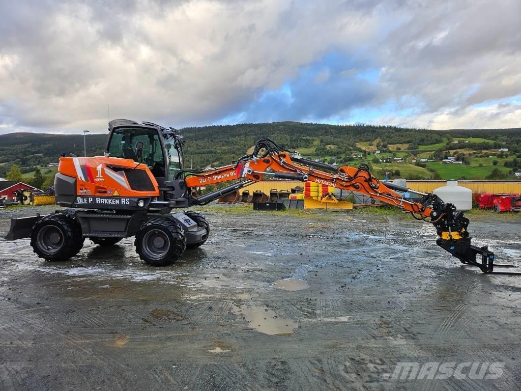 Hitachi ZX 95 W-7 Bageri na kotačima