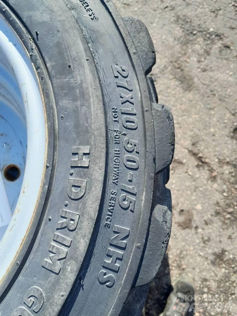 BKT 27x10,50-15 Hjul Gume, kotači i naplatci