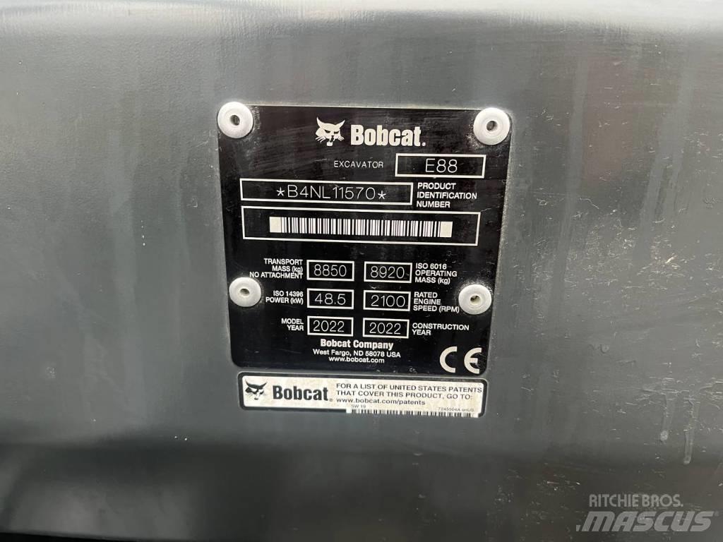 Bobcat E88 Bageri gusjeničari