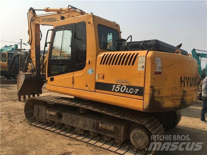 Hyundai R150LC-7 Bageri gusjeničari