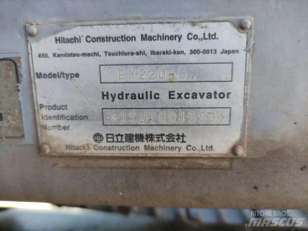 Hitachi EX 220-5 Bageri gusjeničari