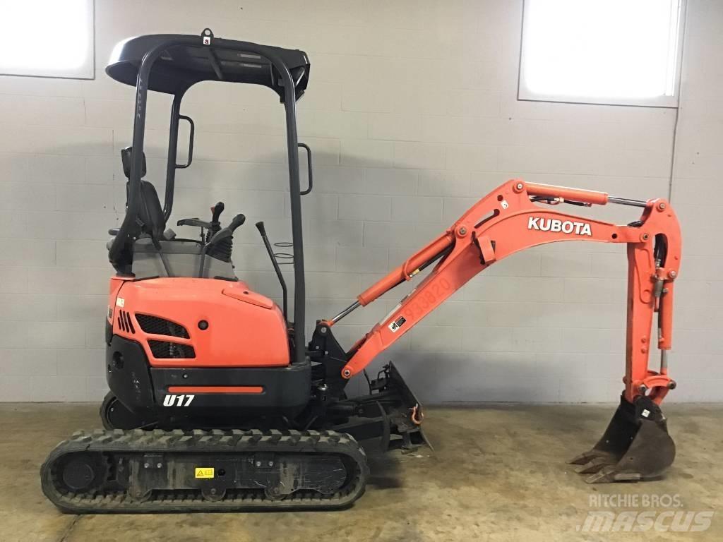 Kubota U 17 Mini bageri <7t