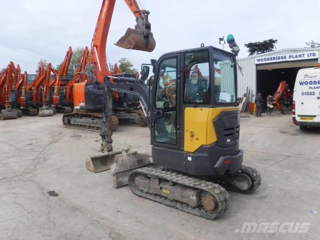 Volvo ECR 25 D Mini bageri <7t
