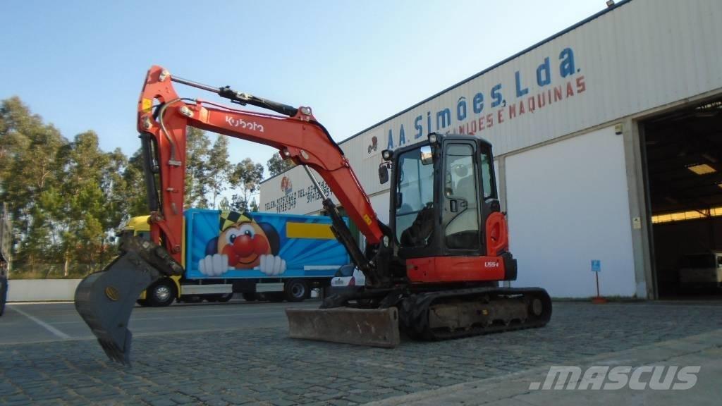Kubota U 55-4 Mini bageri <7t