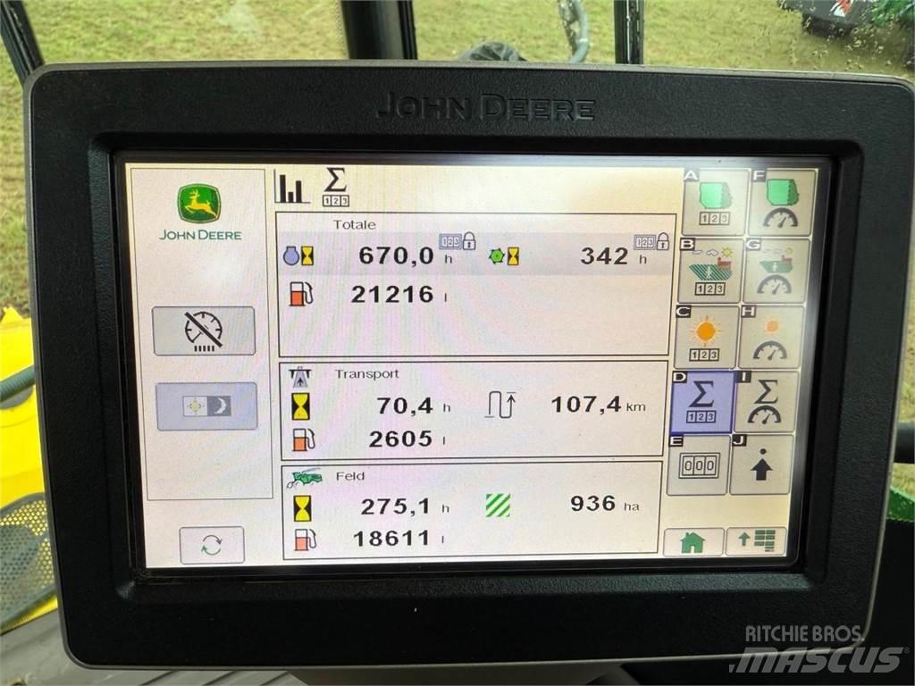 John Deere 9600i Strojevi za krmu na vlastiti pogon
