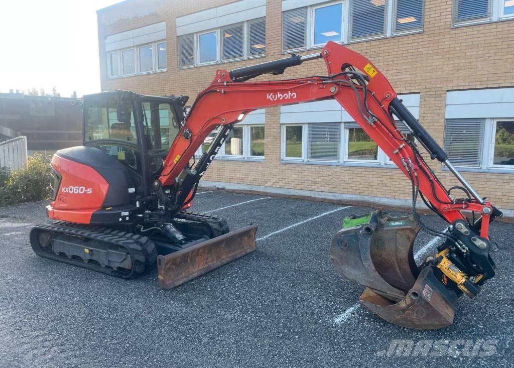Kubota KX 060-5 Mini bageri <7t