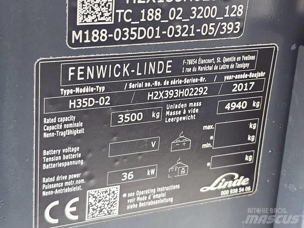 Linde H35D-02 Dizelski viličari