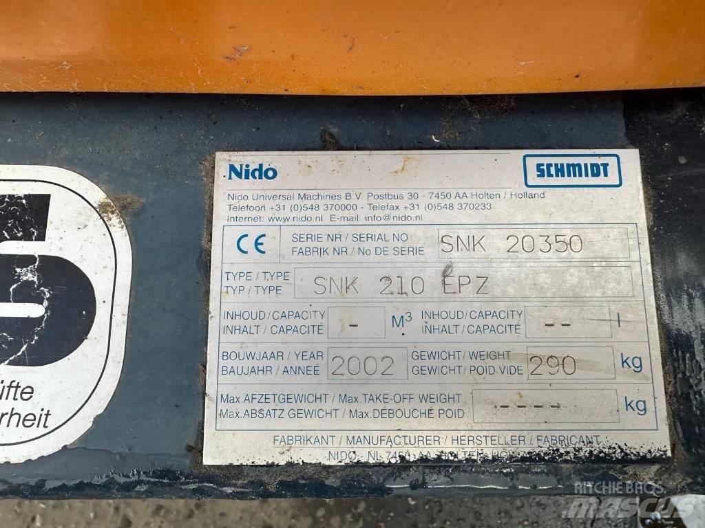 Nido SNK 210 EPZ Sniježne daske i  plugovi