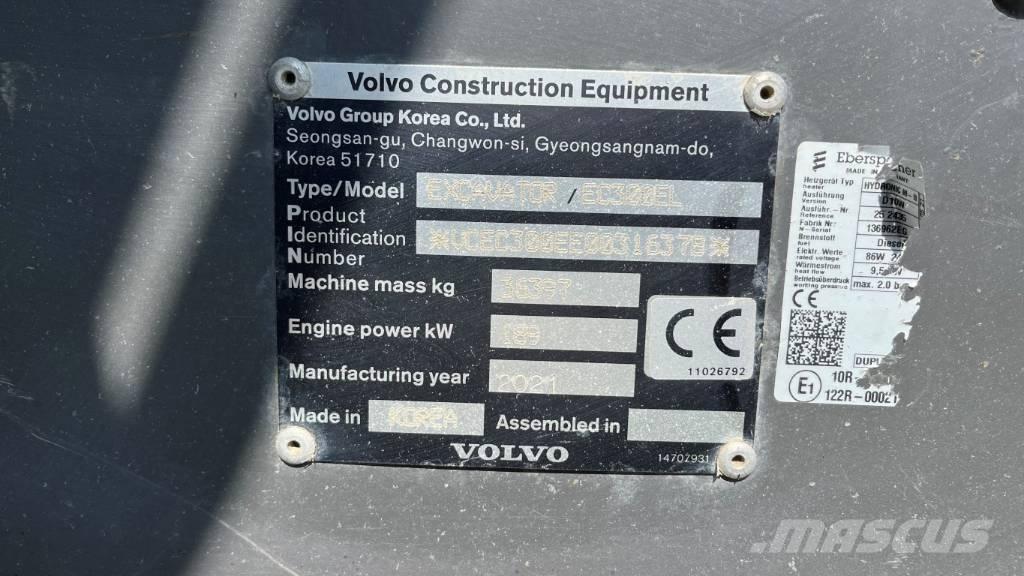 Volvo EC300EL Bageri gusjeničari