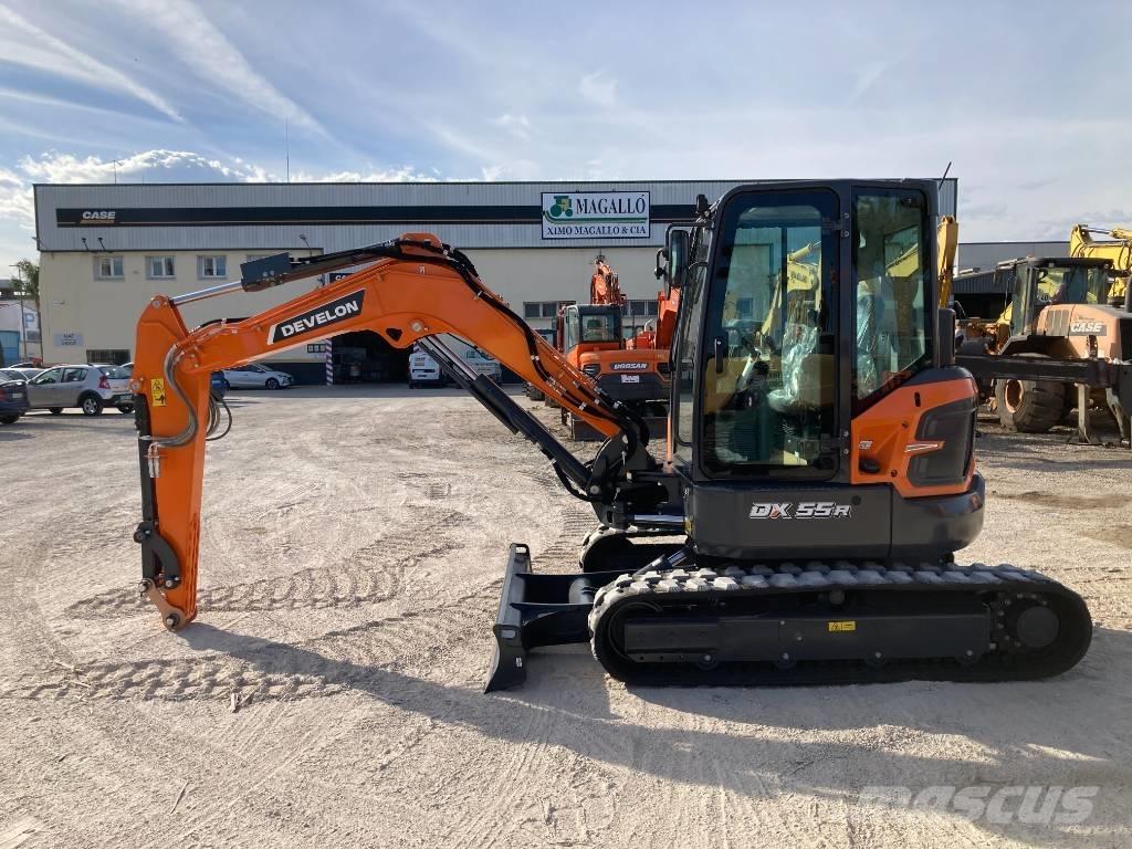 Develon DX 55 R-7 Mini bageri <7t