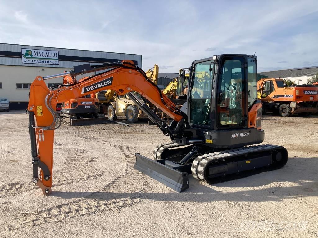 Develon DX 55 R-7 Mini bageri <7t
