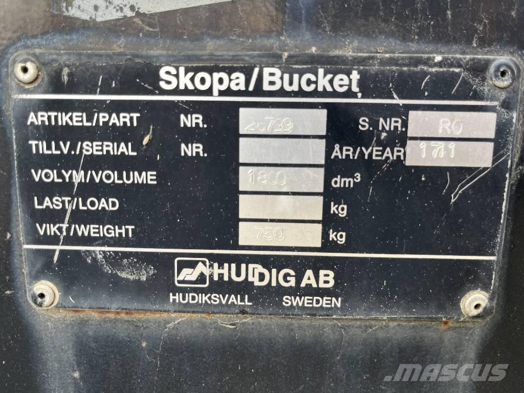 Huddig 1260D Utovarni rovokopači