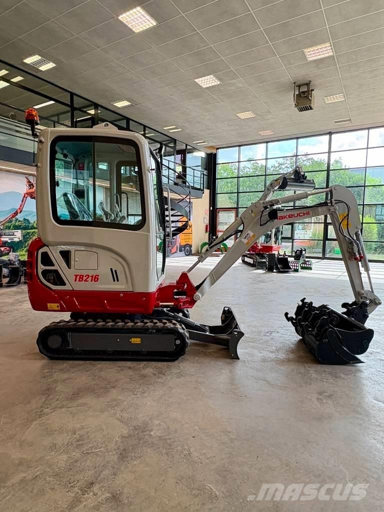 Takeuchi TB 216 Mini bageri <7t