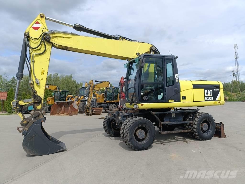 CAT M 322 D Bageri na kotačima