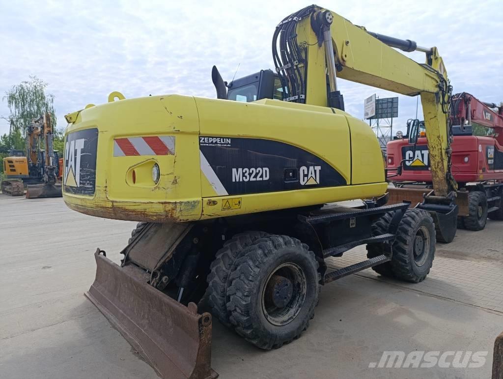 CAT M 322 D Bageri na kotačima