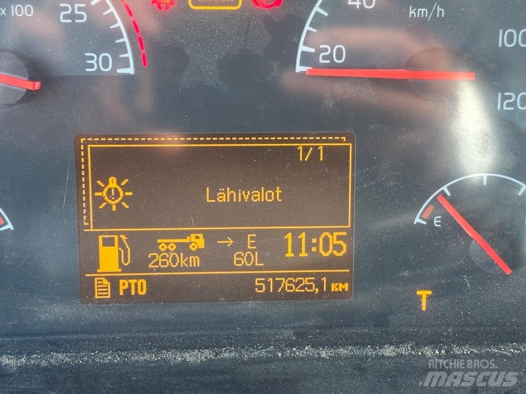Volvo FH 440 6x4 Rol kiper kamioni s kukama za dizanje
