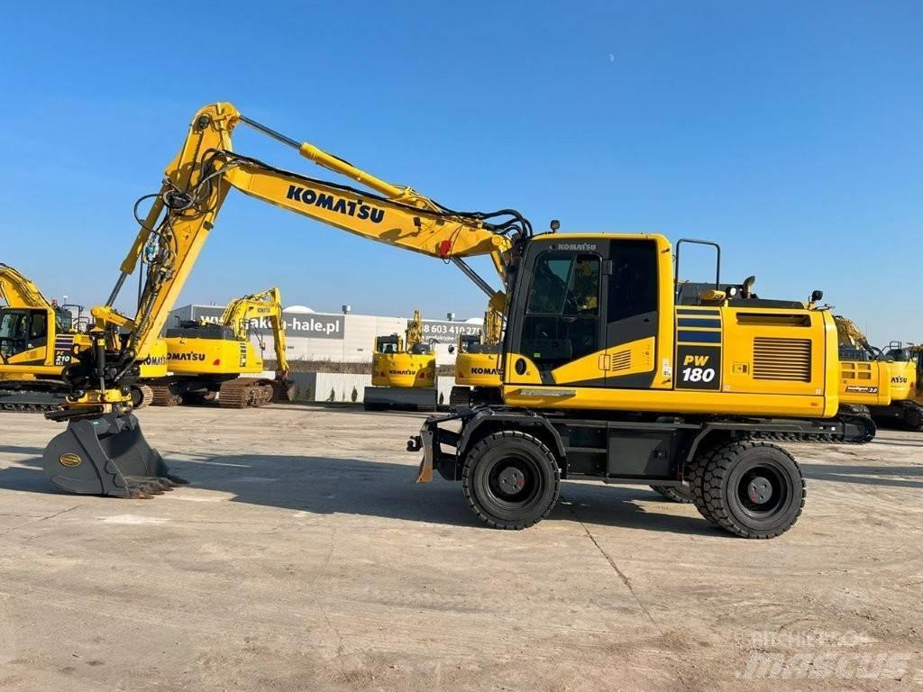 Komatsu PW 180-11 Bageri na kotačima