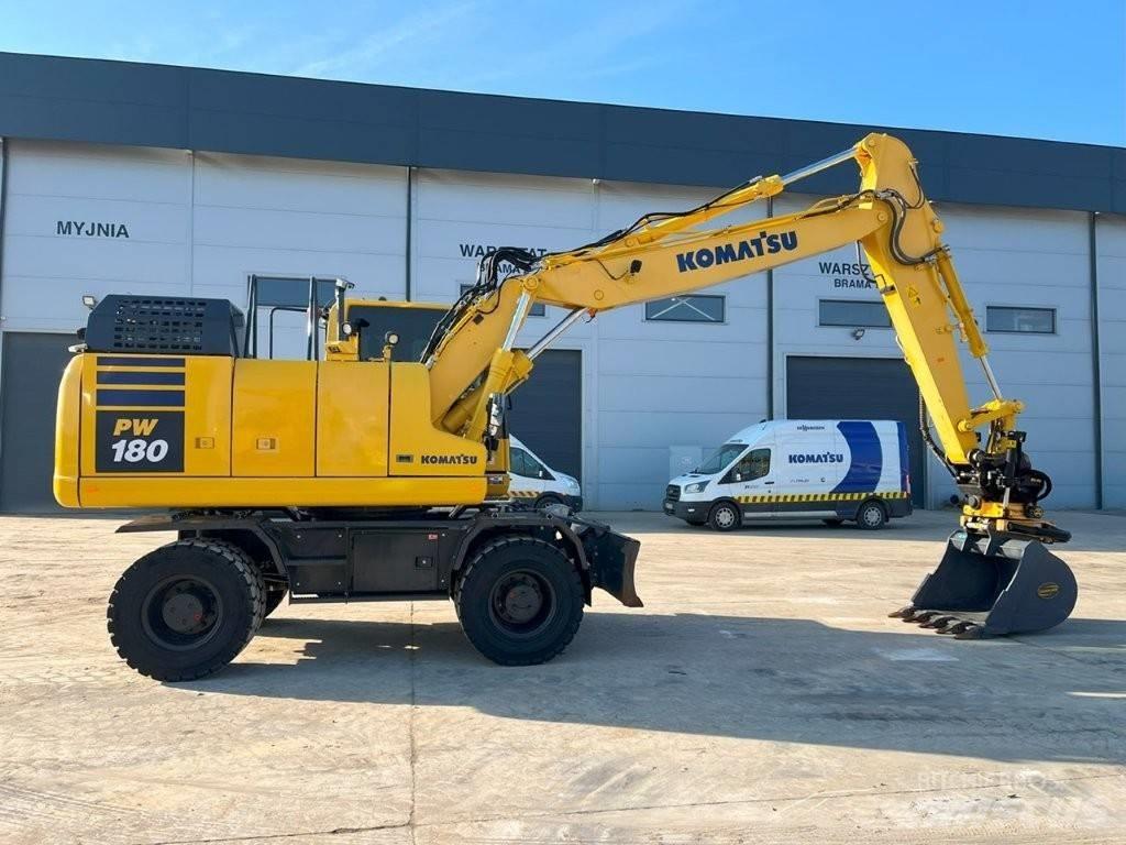 Komatsu PW 180-11 Bageri na kotačima
