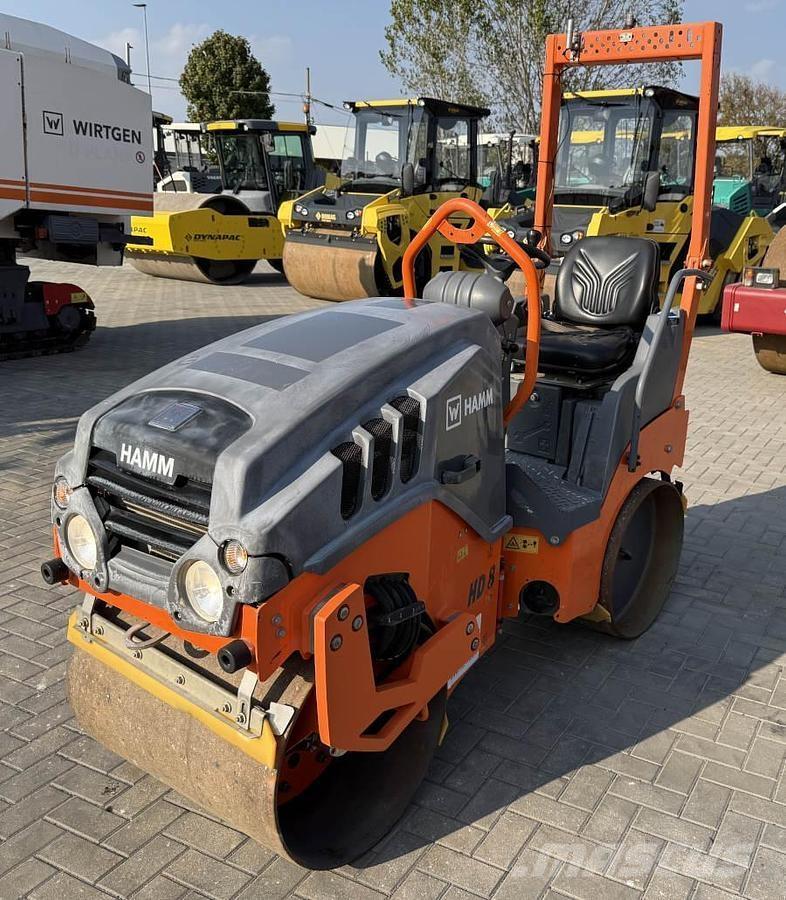 Hamm HD 8 VV Valjci sa dvojnim bubnjem