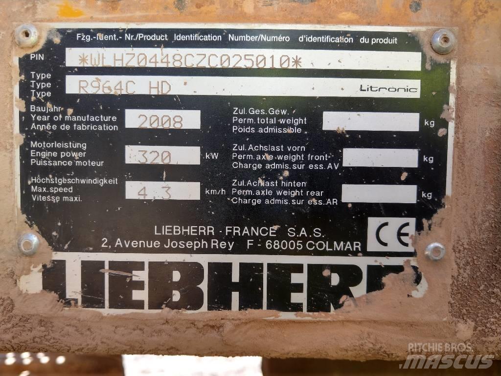Liebherr R 964 C HD Bageri gusjeničari