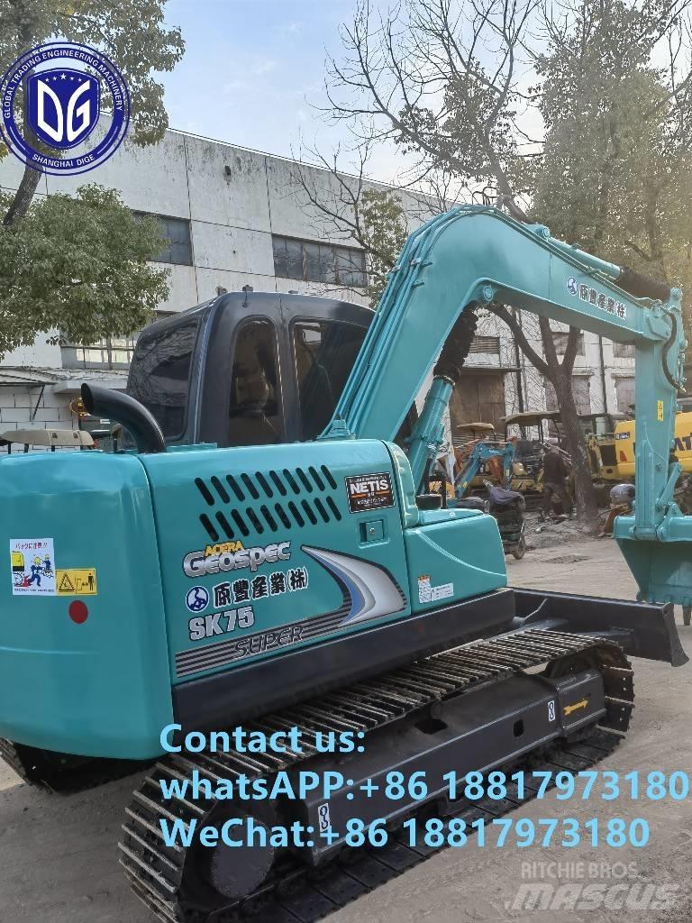 Kobelco SK75-8 Bageri gusjeničari