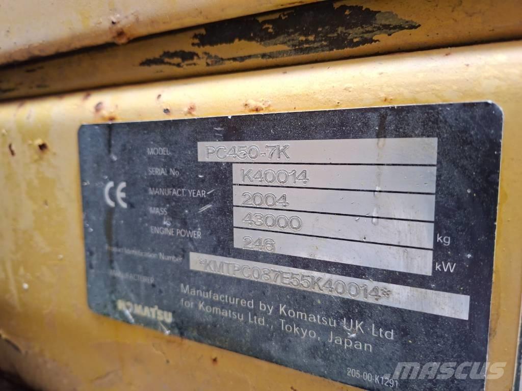 Komatsu PC 450-7 Bageri gusjeničari