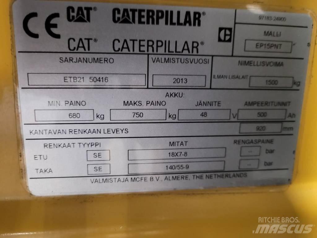 CAT EP15PNT Električni viličari