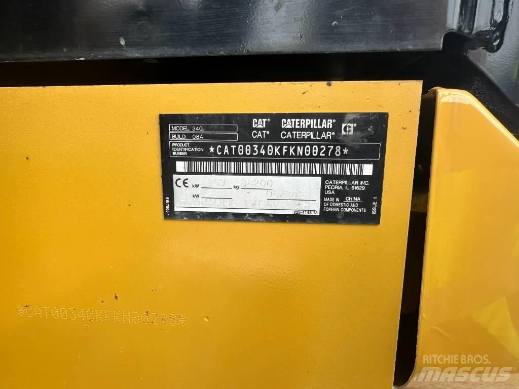 CAT 340 Bageri gusjeničari