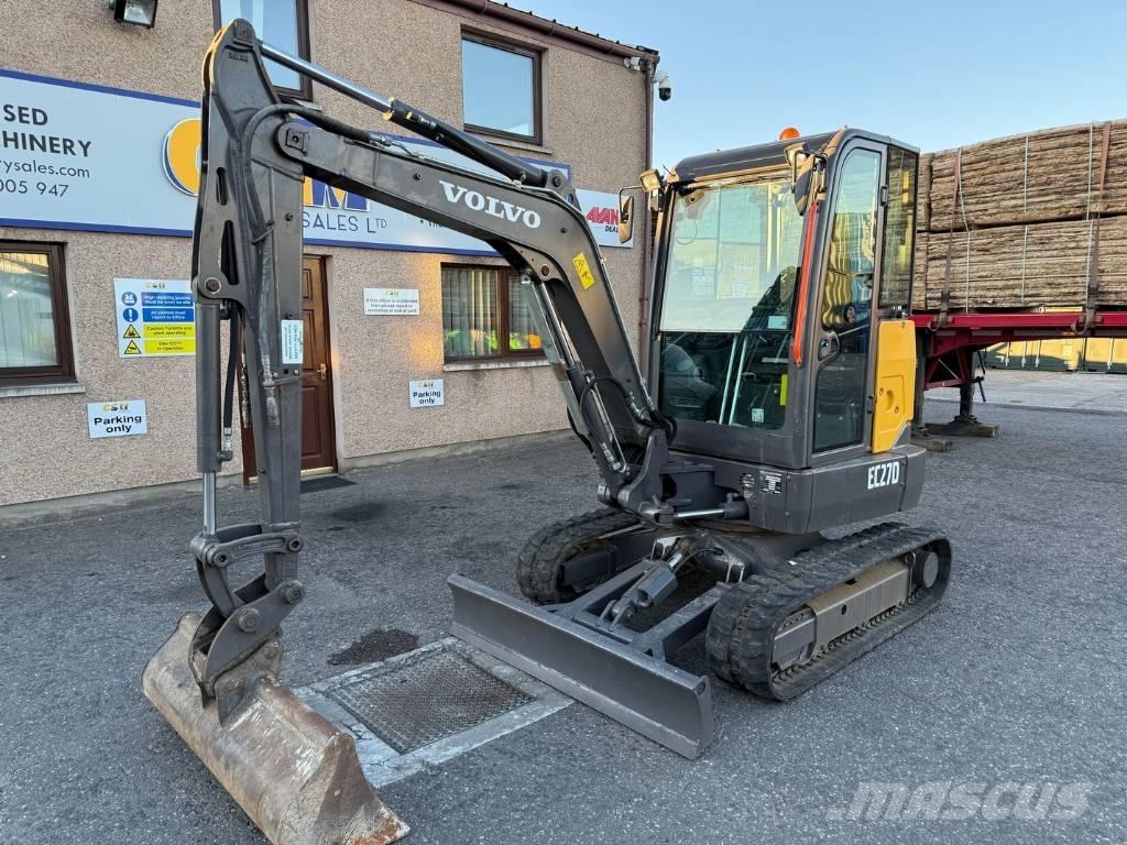 Volvo EC 27 D Mini bageri <7t