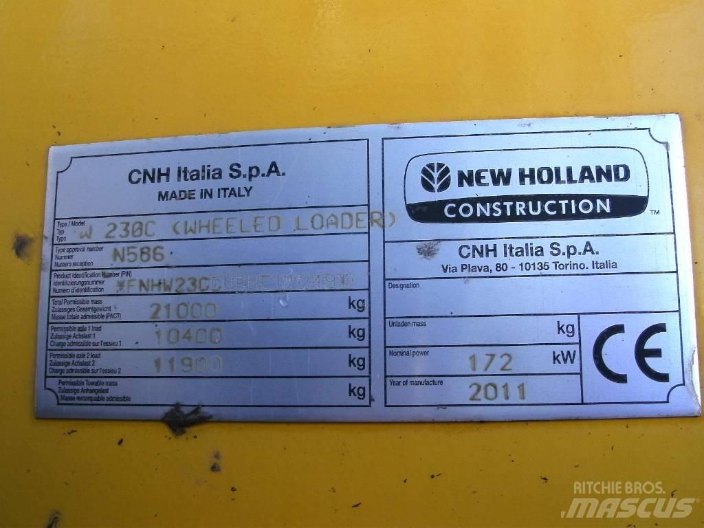 New Holland W 230 C Utovarivači na kotačima