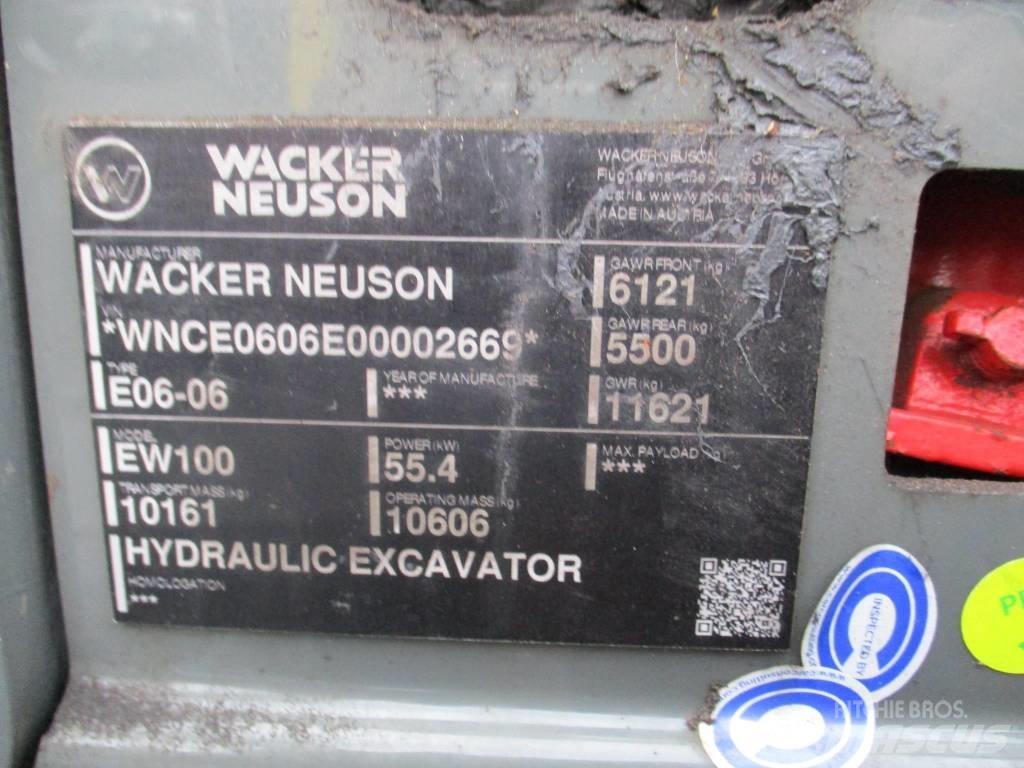 Wacker Neuson EW 100 Bageri na kotačima