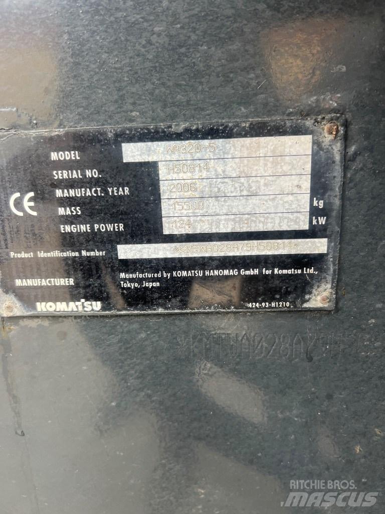 Komatsu WA 320-5 Utovarivači na kotačima
