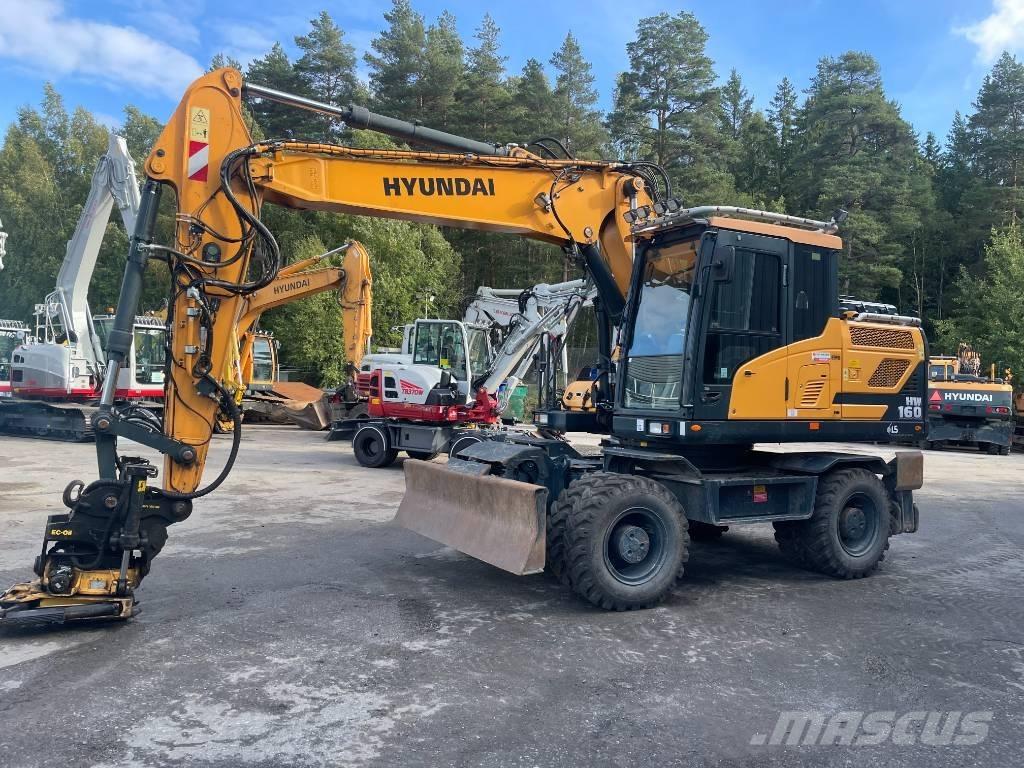 Hyundai HW 160 Bageri na kotačima