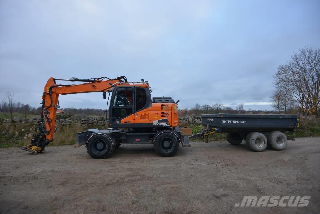 Doosan DX 165 W-5 Bageri na kotačima