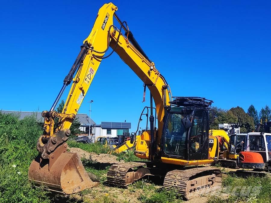 JCB JS145 LC Bageri gusjeničari