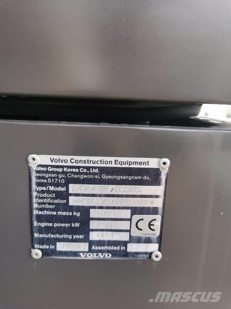 Volvo EC 220 E Bageri gusjeničari