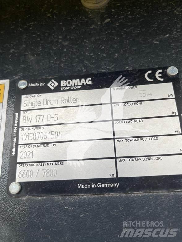 Bomag BW177D-5 Valjci sa jednim bubnjem