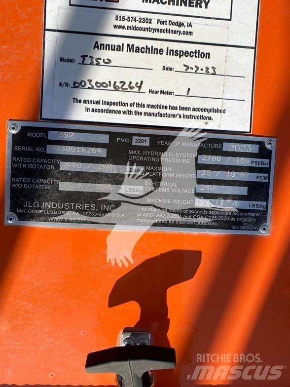 JLG T350 Vučne prikolice se podiznom košarom