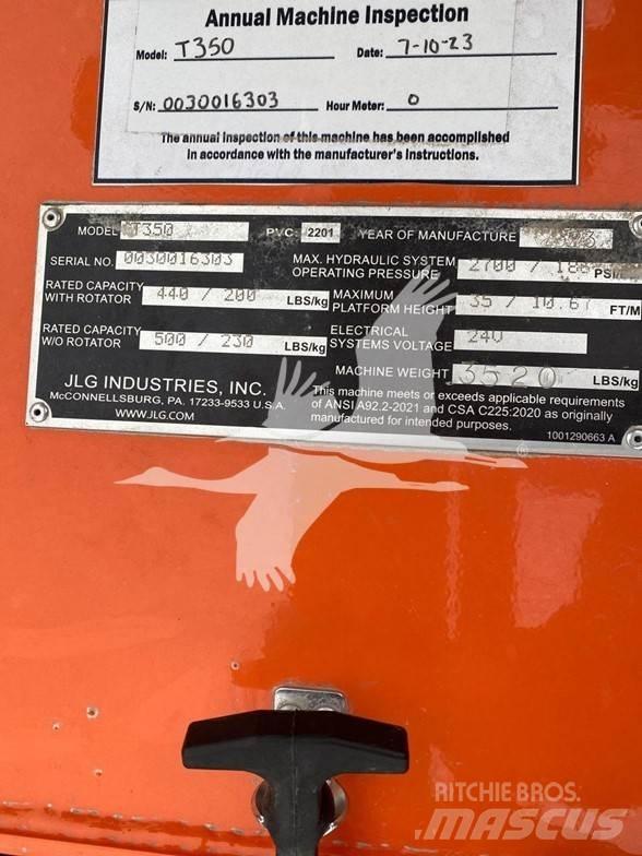 JLG T350 Vučne prikolice se podiznom košarom