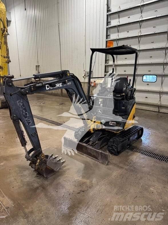 John Deere 17 Mini bageri <7t