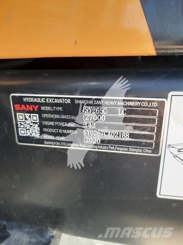 Sany SY265CLR Bageri gusjeničari